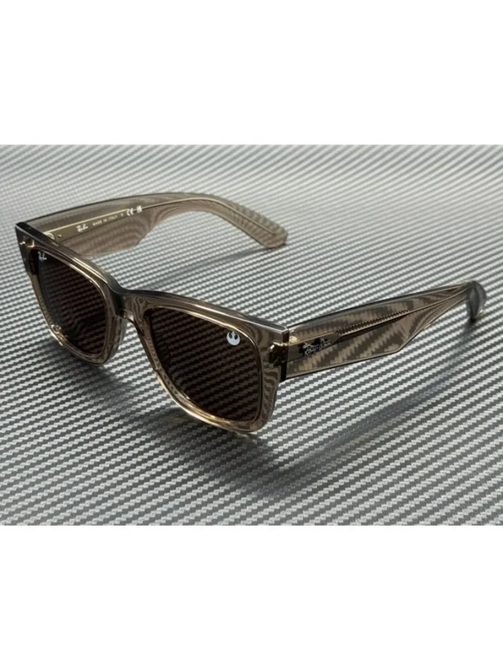 New Ray-Ban Men Light Brown Sunglasses 51-21-145